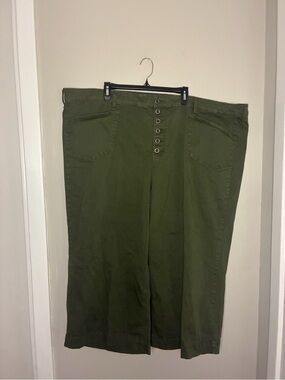 Torrid Green Wide Leg Pants